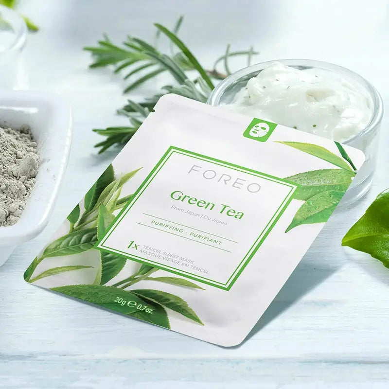 Foreo Farm To Face Sheet Mask - Grüner Tee x3
