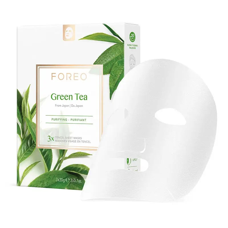 Foreo Farm To Face Sheet Mask - Grüner Tee x3