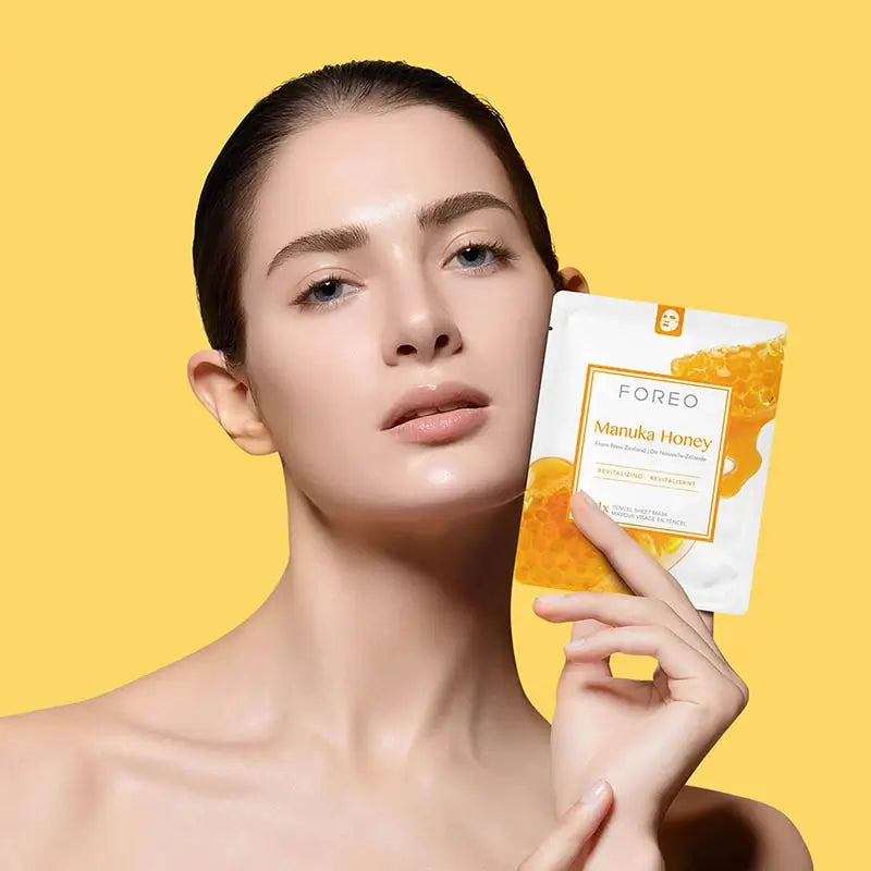 Foreo Farm To Face Blatt Maske - Manuka Honig x3