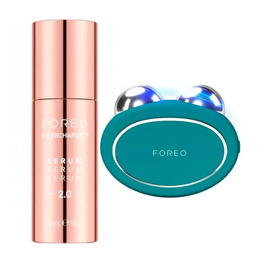 Foreo Supercharged™ Serum 2.0 + Foreo Bear 2 Evergreen , 2 Stück.
