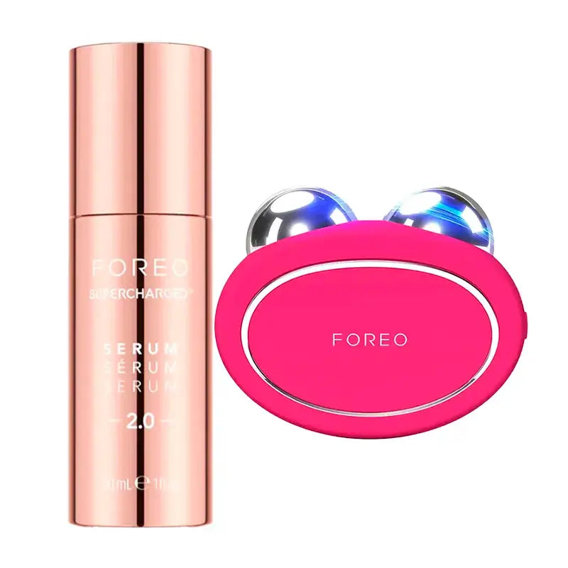 Foreo Supercharged™ Serum 2.0 + Foreo Bear 2 Fuchsia , 2 Stück.