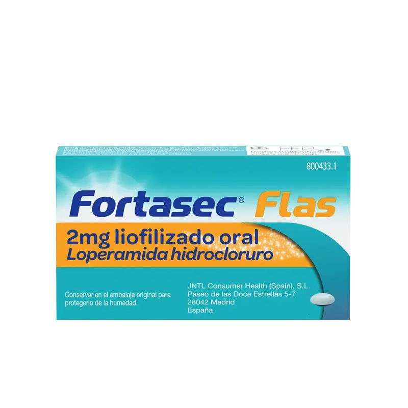 Fortasec Flas 2 mg 12 Tabletten