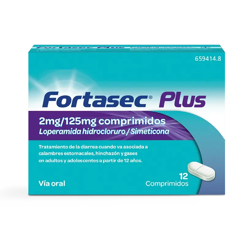 Fortasec Plus 2/125 mg 12 Tabletten