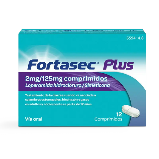 Fortasec Plus 2/125 mg 12 Tabletten