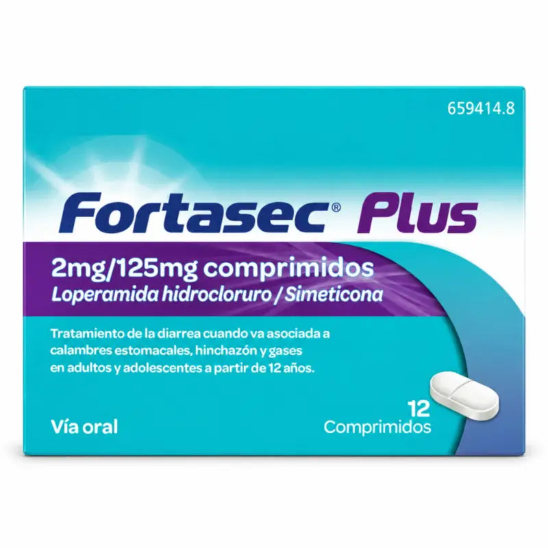 Fortasec Plus 2/125 mg 12 Tabletten