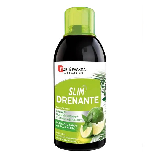 Forte Pharma Slim Draining Limetten- und Minzgeschmack, 500 ml