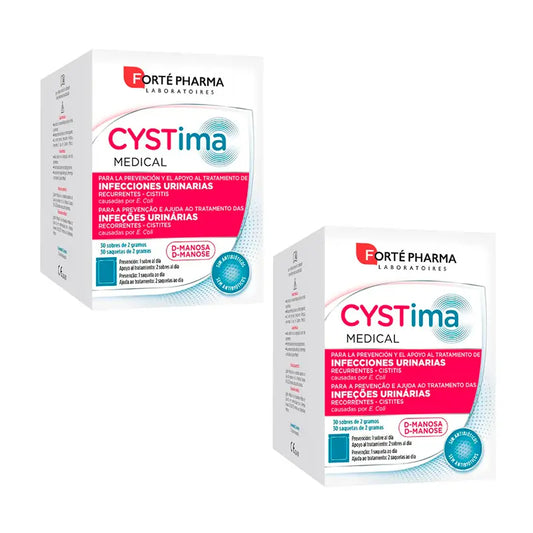 Forté Pharma Duplo Cystima Medical, 2 x 30 Beutel