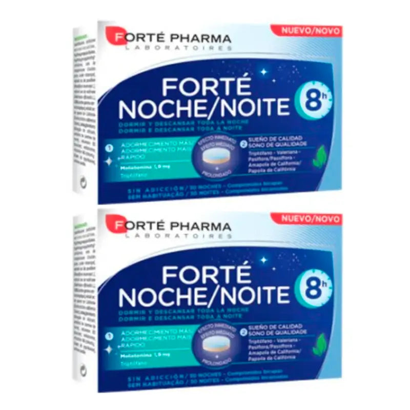 Forté Pharma Duplo Forté Night 8H, 2 x 30 Tabletten