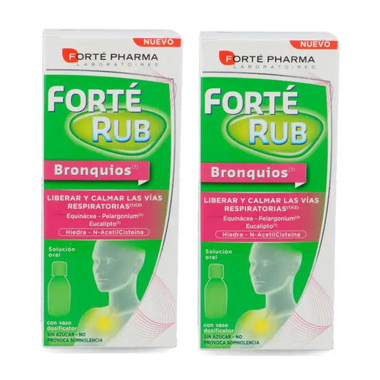 Forté Pharma Duplo Forté Rub Bronchial-Sirup, 2 x 150ml