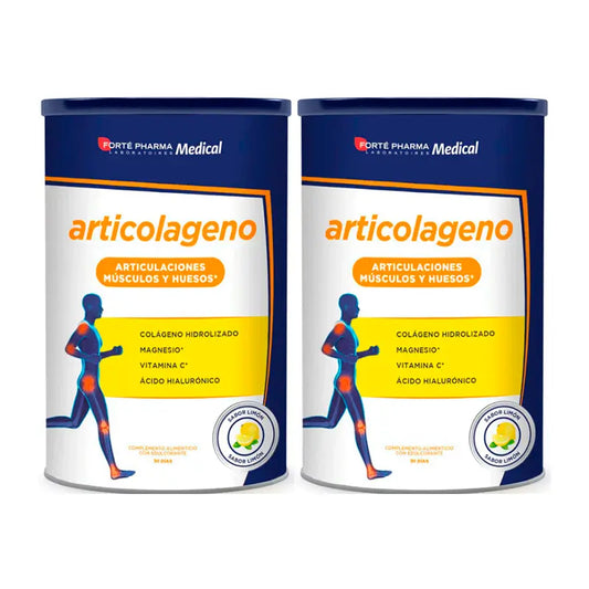 Forté Pharma Duplo Medical Articolageno Zitronengeschmack, 2 x 349,5gr