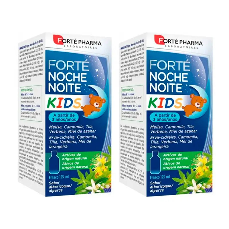 Forté Pharma Duplo Nacht Kinder , 2 x 125 ml