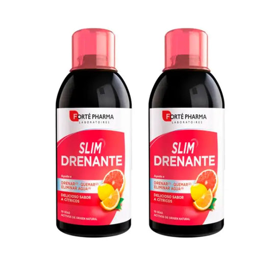 Forté Pharma Duplo Slim Drainage Zitrusgeschmack, 2 x 500 ml