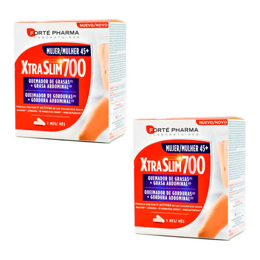 Forté Pharma Duplo Xtraslim700 Frau Fettverbrenner + Bauchfett 2 x 120 Kapseln