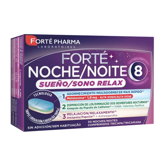 Forté Pharma Forte Night Sleep Relax, 30 Tabletten