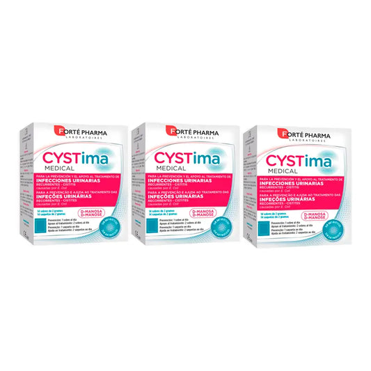 Forté Pharma Triplo Cystima Medical, 3 x 14 Umschläge