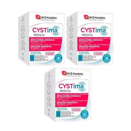 Forté Pharma Triplo Cystima Medical, 3 x 30 Beutel