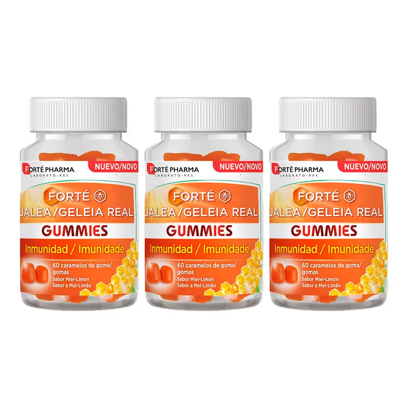 Forté Pharma Triplo Forté Gelee Royal Gummis, 3 x 60 Bonbons