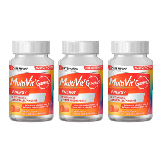 Forté Pharma Triplo Multivit Gummis 3 x 60 Gummibonbons
