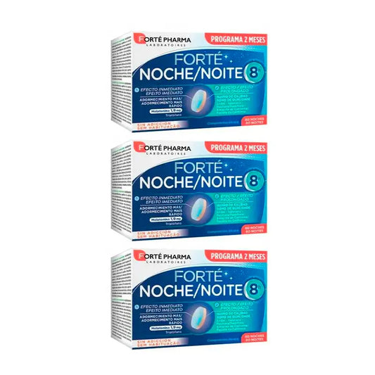 Forté Pharma Triplo Night 8H 60 Tage, 3 x 60 Tabletten
