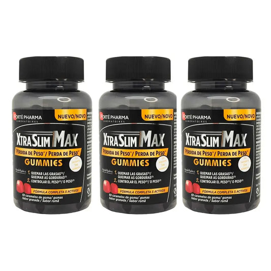 Forté Pharma Triplo Xtraslim Max Gummies 3 x 60 Einheiten