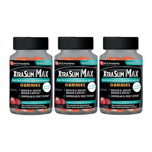 Forté Pharma Triplo Xtraslim Max Reducer Gummi 3 x 60 Bonbons