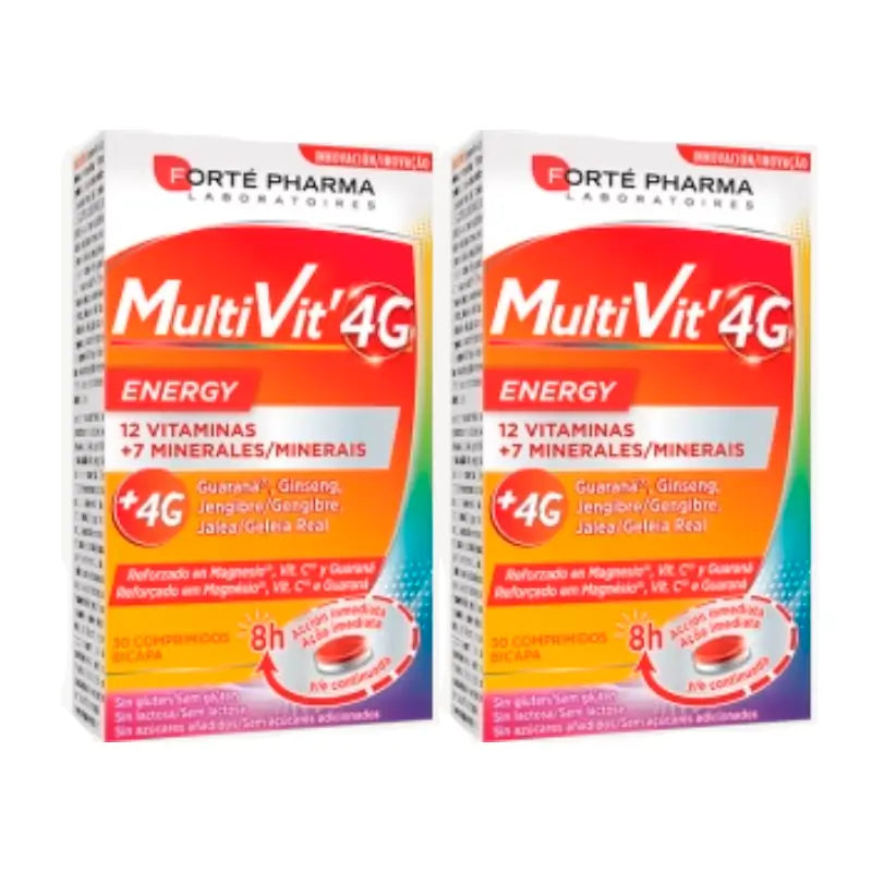 Forté Pharma Duplo Multivit 4 g Energie