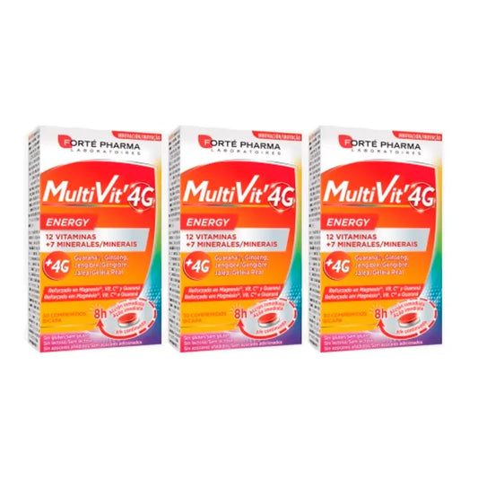 Forté Pharma Triplo Multivit 4 g Energie