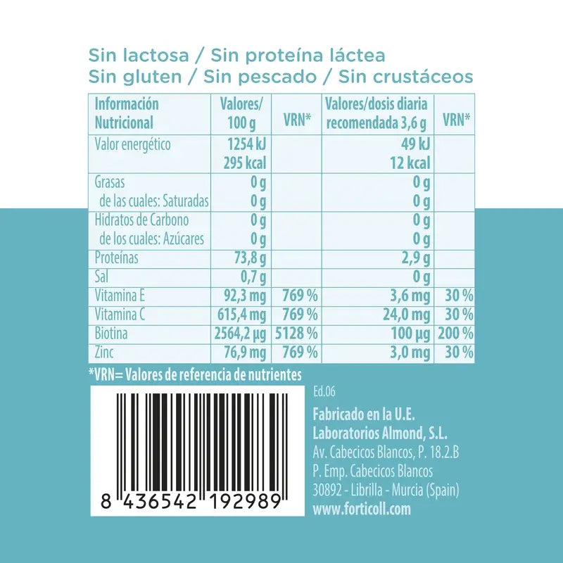 Forticoll Bioactive Collagen Haut und Haar 120 Tabletten