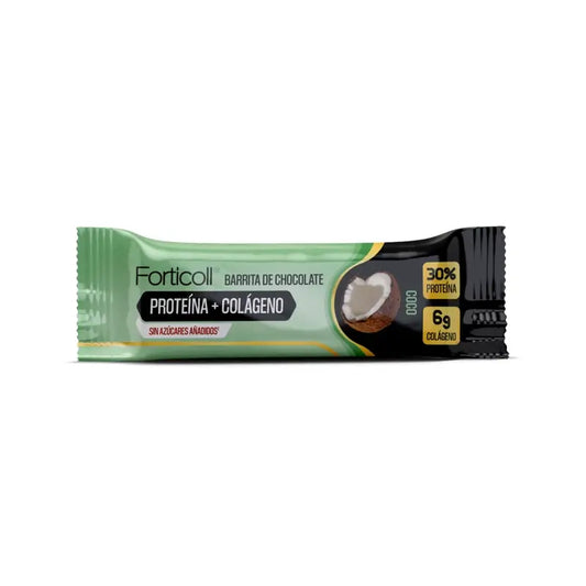 Forticoll Snack Protein Kollagen Kokosnuss Box 12 Riegel X 50Gr