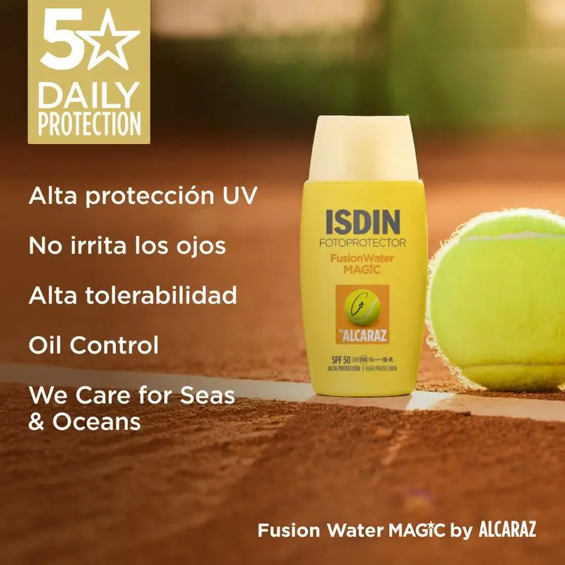 Isdin Fotoprotector Fusion Wassermagie von Alcaraz SPF 50, 50 Ml