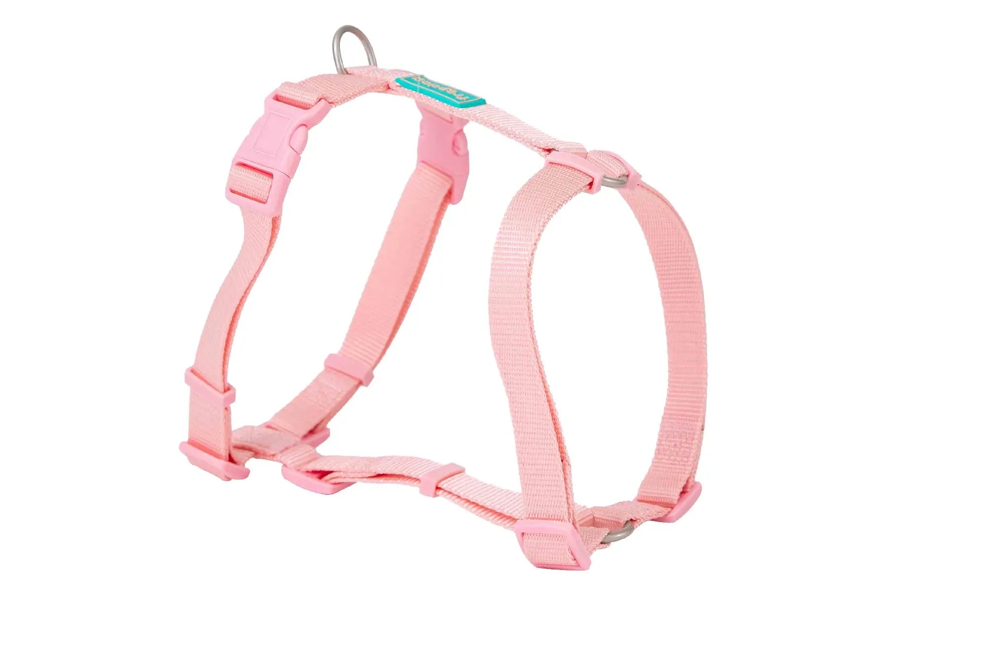 Freedog Nylon-Geschirr Basic Rosa, 25 mm, 70/90 cm