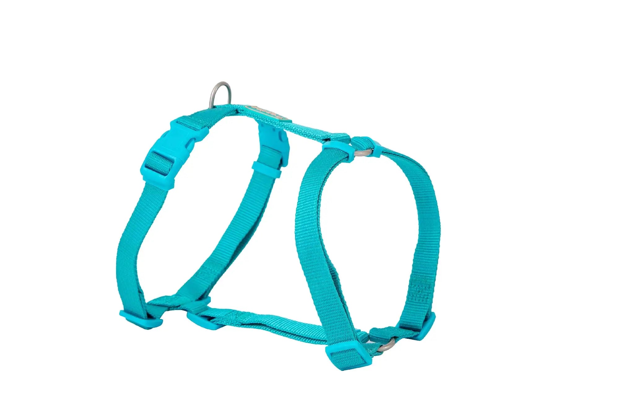 Freedog Nylon-Geschirr Basic Türkis, 20 mm, 51/70 cm