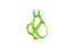 Freedog Nylon-Geschirr Typ A, Limettengrün, 10 mm, 20/36 cm