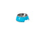 Freedog Fressnapf aus Melamin und Edelstahl, blau, S, 210 ml