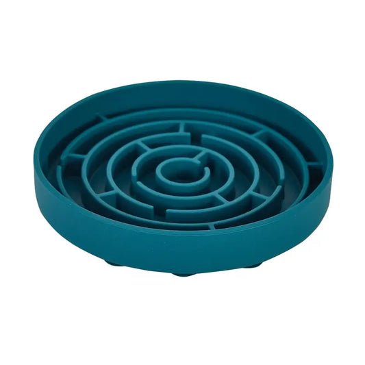 Freedog Schüssel Soft Slow Food Blau Teal 18 X 18 X 3.4 Cm