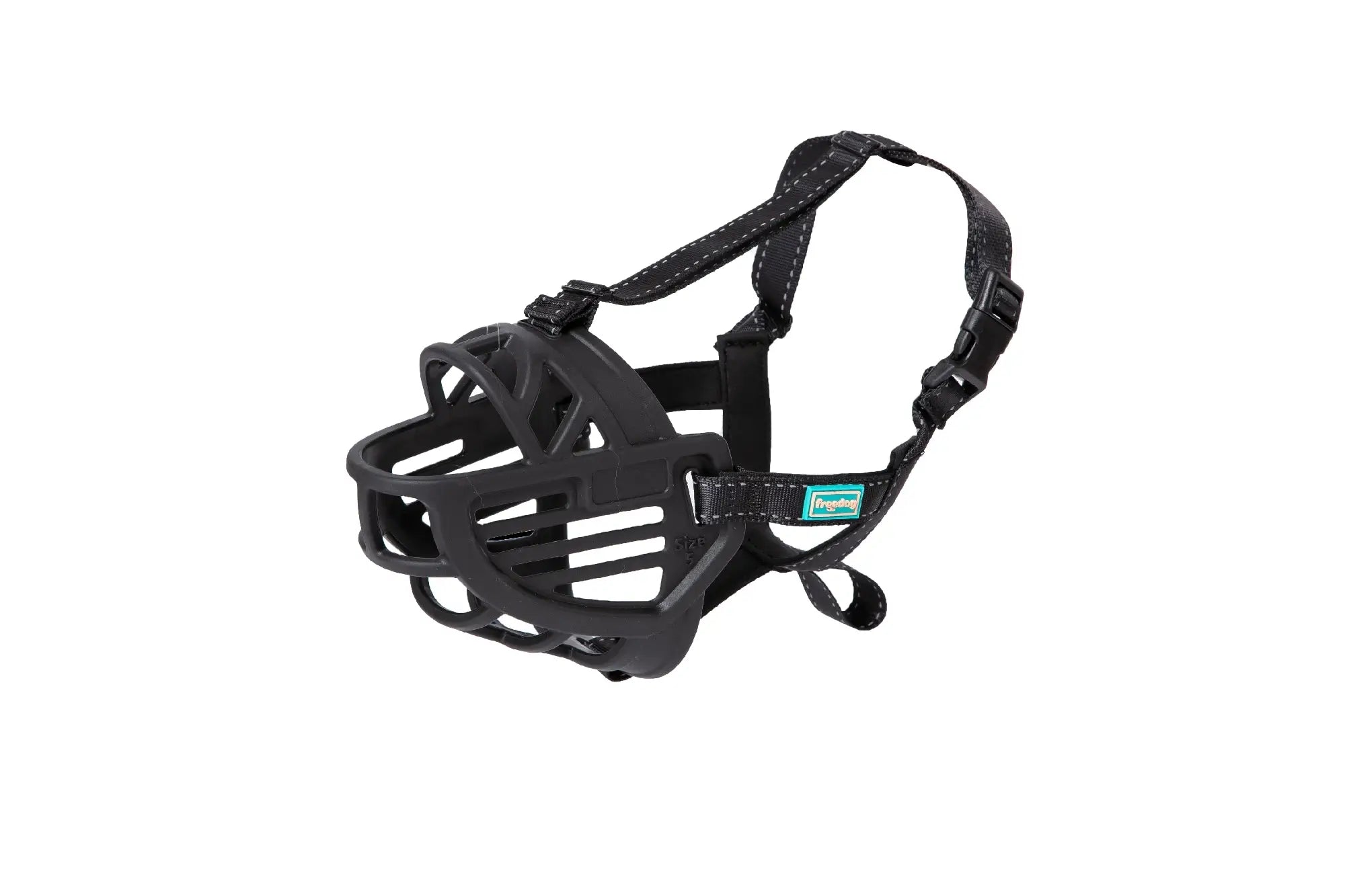 Freedog Maulkorb Ergo Plus Schwarz L, 31 cm