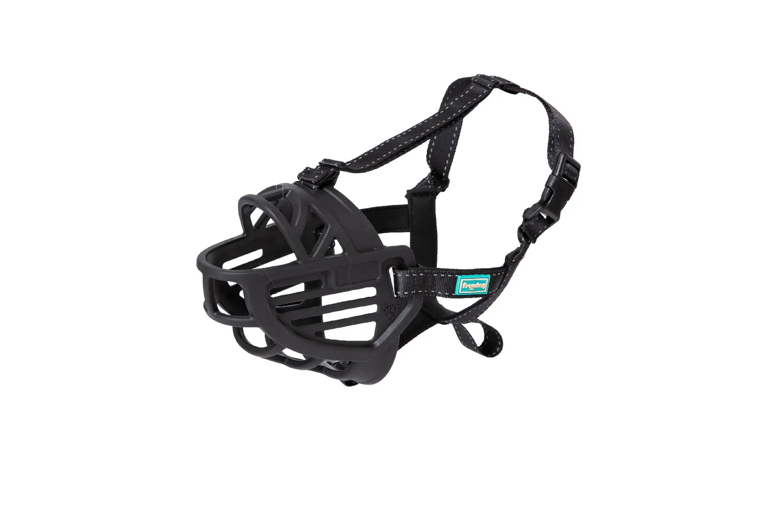 Freedog Maulkorb Ergo Plus Schwarz L, 31 cm
