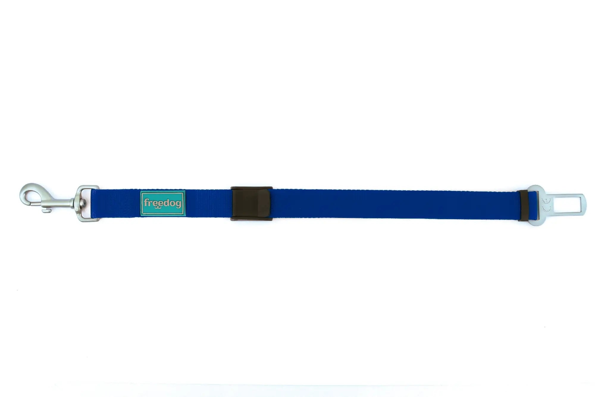 Freedog Sicherheitsgurt für das Auto, blau, 25 mm, 36/56 cm