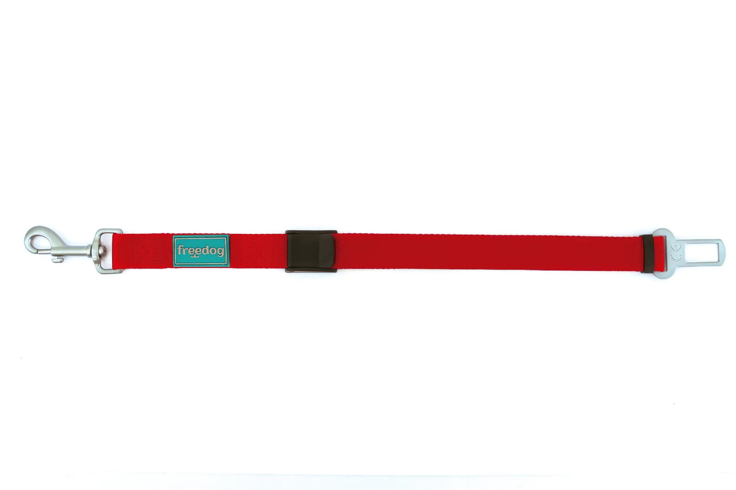 Freedog Sicherheitsgurt für das Auto, rot, 25 mm, 36/56 cm