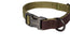 Freedog Halsband Linum Green Forest Recycled, 20 mm, 35/52 cm