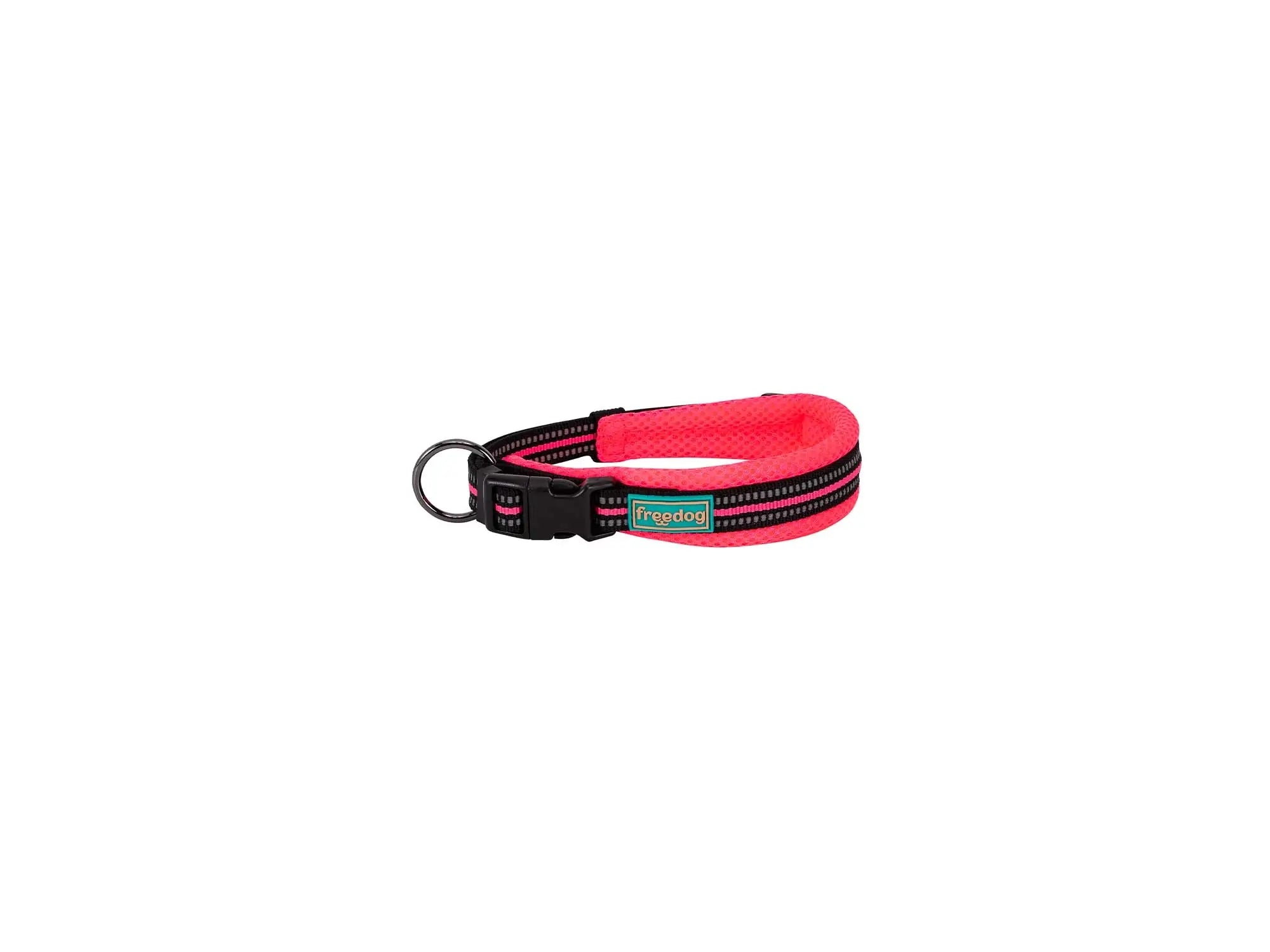 Freedog Soft Sport Halsband, rosa, 15 mm, 35/50 cm