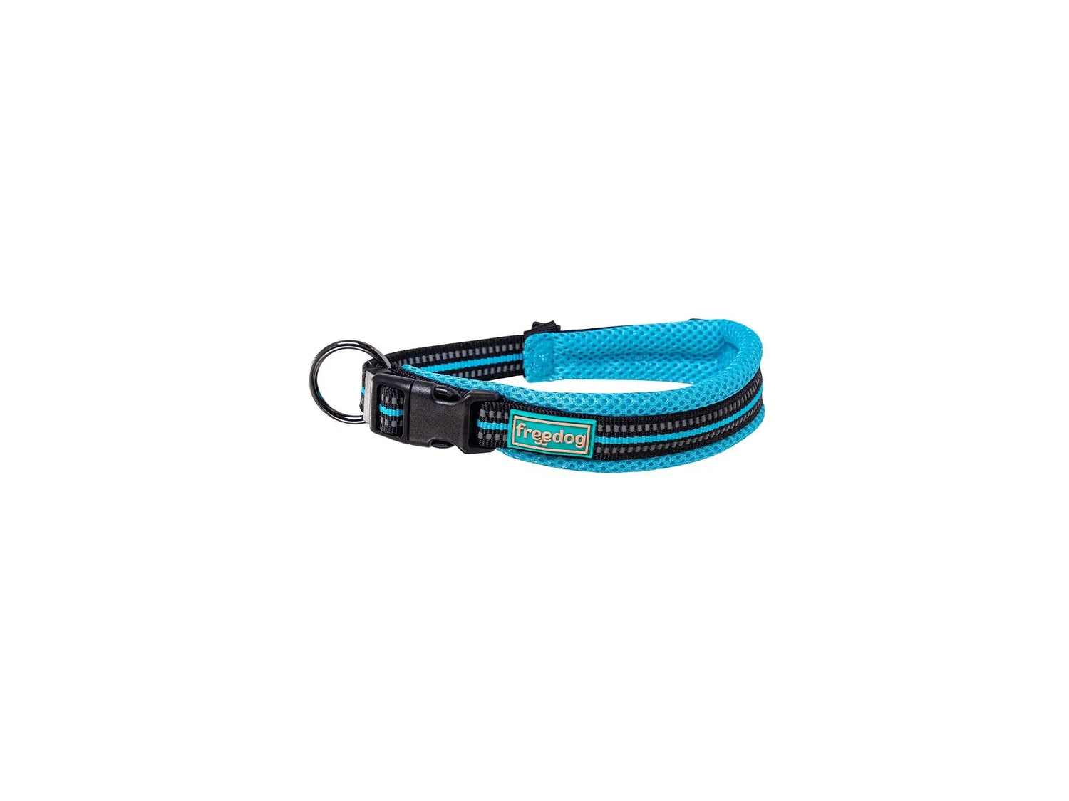 Freedog Soft Sport Halsband, türkis, 20 mm, 35/60 cm