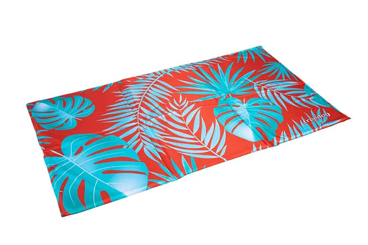 Freedog Cool Bed Coral Palm Recycled, 90 x 50 cm