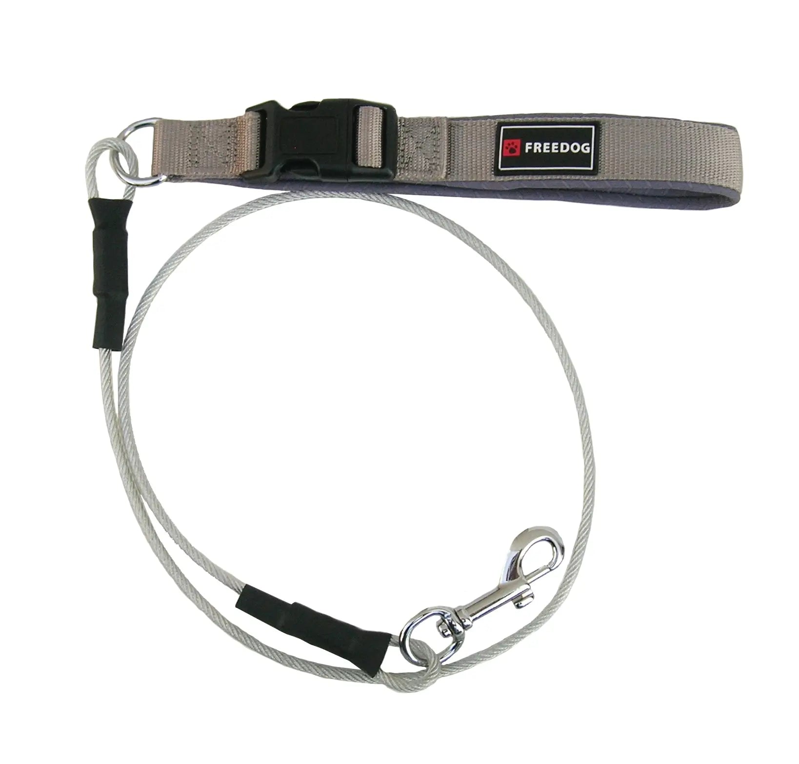 Freedog Metallleine gegen Beißen, 6 mm, 120 cm