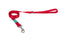 Freedog Nylon-Leine „Basic“ rot, 25 mm, 120 cm