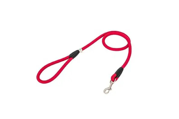 Freedog Nylon-Leine, rund, rot, 13 mm, 120 cm