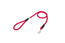 Freedog Nylon-Leine, rund, rot, 13 mm, 120 cm