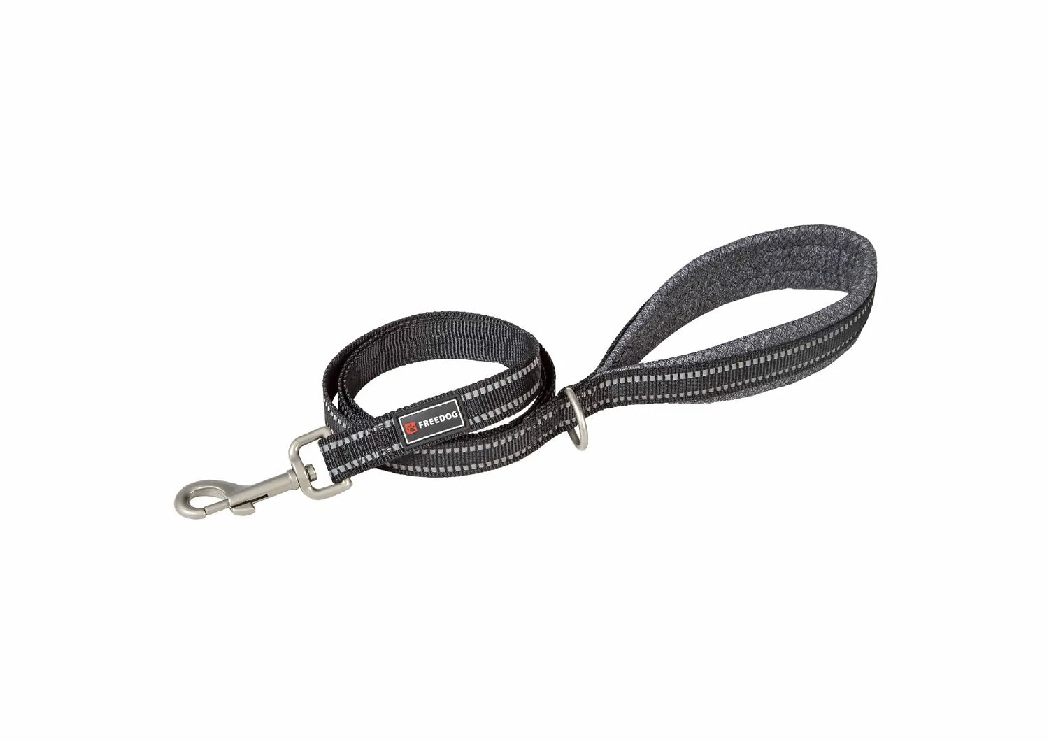 Freedog Shiva-Leine, grau, 15 mm, 120 cm