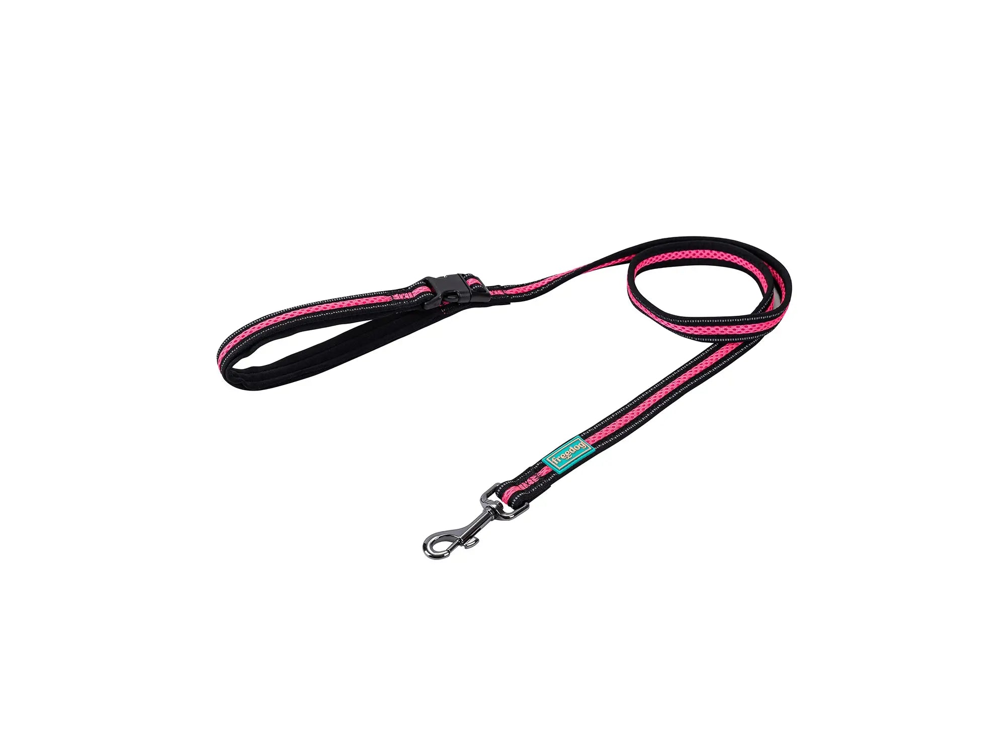 Freedog Soft Sport-Leine, rosa, 25 mm, 120 cm