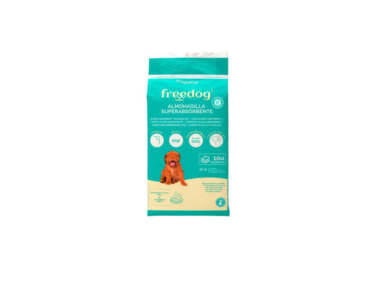 Freedog Saugfähige Unterlage, Lavendel, 60 x 60 cm, 10 Stück